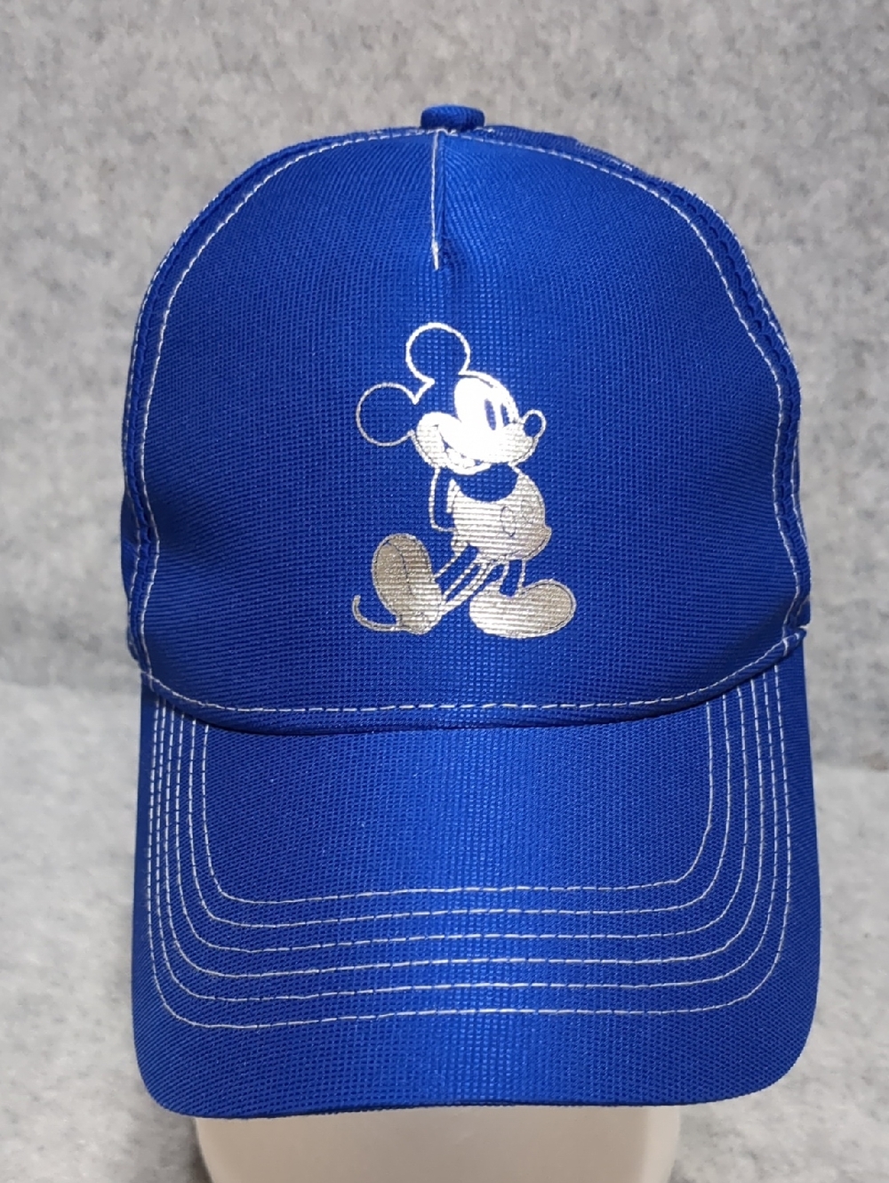 DISNEY PARKS WISHES COME TRUE BLUE MICKEY MOUSE BASEBALL CAP Size 57-61 Cm - Picture 3 of 10